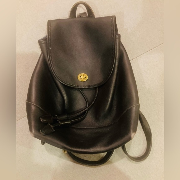 Vintage Coach 9791 Leather Backpack - Picture 1 of 8